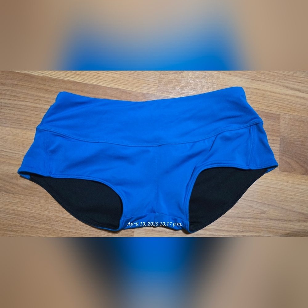 Lululemon Blue and Black Swim Shorts